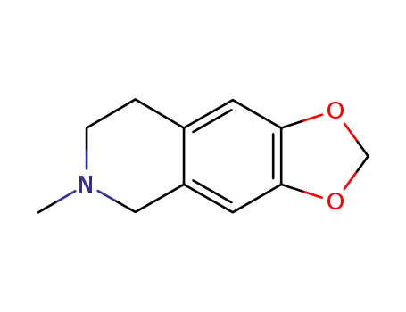 Molecular Structure of 494-55-3 (hydrohydrastinine)