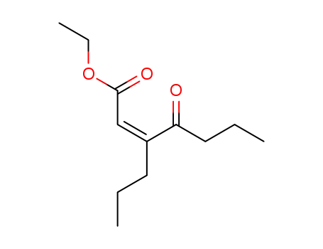 (Z)-ethyl 4-oxo-3-propyl-2-hepten-1-oate