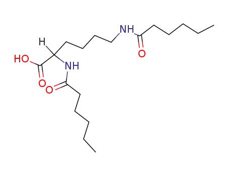 N2,N6-dihexanoyl-DL-lysine