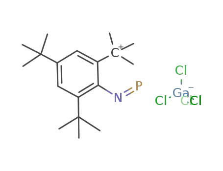 [(2,4,6-tri-tert-butylphenyl)NP][GaCl4]