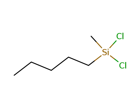 Molecular Structure of 13682-99-0 (N-AMYLMETHYLDICHLOROSILANE)