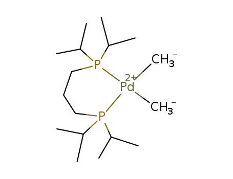(1,3-bis(diisopropylphosphino)propane)palladium(methyl)2