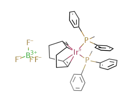 bis(methyldiphenylphosphine)(cycloocta-1,5-diene)iridium(I) tetrafluoroborate