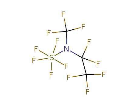 sulfur pentafluoride pentafluoroethyl(trifluoromethyl)amide