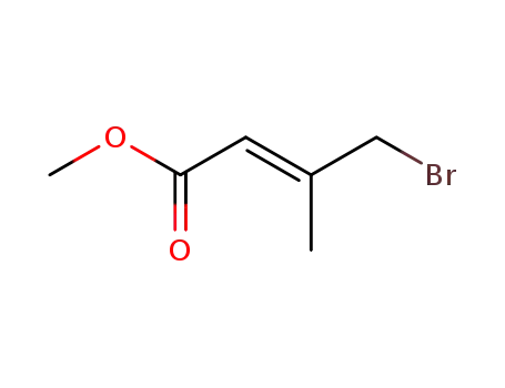 (E)-4-bromo-3-methyl-2-butenoic acid methyl ester