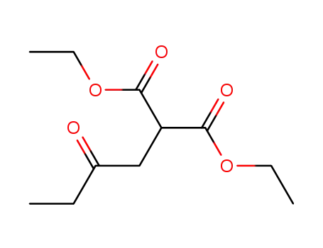 Molecular Structure of 1907-97-7 (Propanedioic acid, (2-oxobutyl)-, diethyl ester)