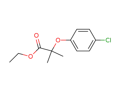 Molecular Structure of 637-07-0 (Clofibrate)