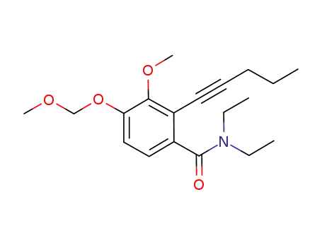 N,N-diethyl-3-methoxy-4-(methoxymethoxy)-2-(pent-1-yn-1-yl)benzamide