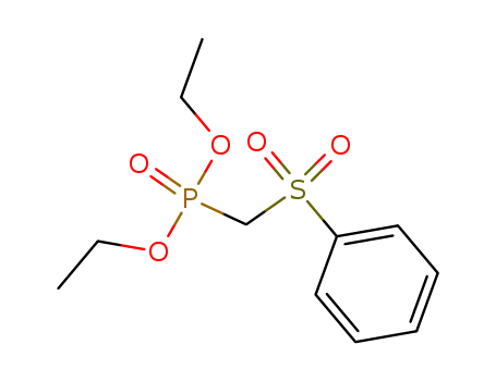 56069-39-7,DIETHYL (PHENYLSULFONYL)METHANEPHOSPHONATE,Phosphonicacid, [(phenylsulfonyl)methyl]-, diethyl ester (6CI,9CI); Diethyl(phenylsulfonyl)methanephosphonate; Diethyl (phenylsulfonyl)methylphosphonate