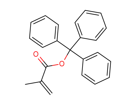 Molecular Structure of 19302-93-3 (TRITYL METHACRYLATE)