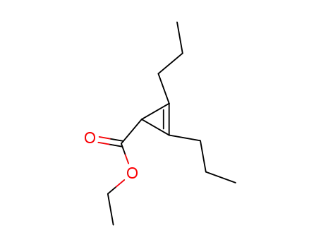 ethyl 1,2-dipropyl-1-cyclopropene-3-carboxylate