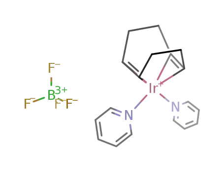 (cycloocta-1,5-diene)bis(pyridine)iridium tetrafluoroborate