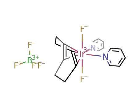 (cycloocta-1,5-diene)bis(pyridine)iridiumdifluoride tetrafluoroborate