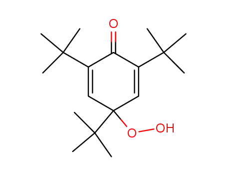 2,4,6-tri-tert-butyl-4-hydroperoxycyclohexa-2,5-dienone