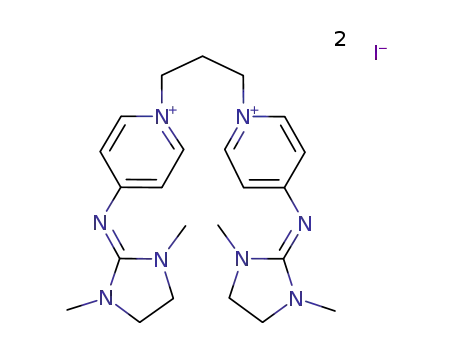 1,3-bis[4-(1,3-dimethylimidazolidin-2-ylidene)aminopyridinium]propane diiodide