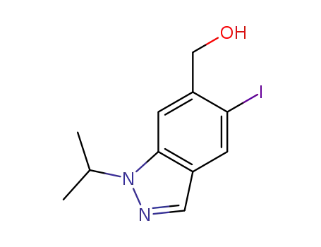 6-hydroxymethyl-5-iodo-1-isopropyl-1H-indazole