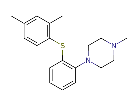 4-methyl-1-{2-[(2,4-dimethylphenyl)sulfanyl]phenyl}piperazine