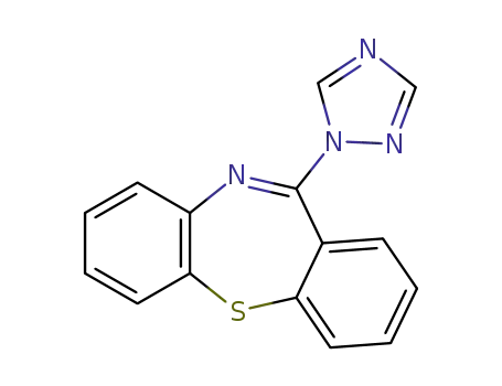 11-(1,2,4-triazol-1-yl)dibenzo[b,f][1,4]thiazepine