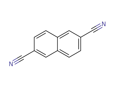 Molecular Structure of 31656-49-2 (naphthalene-2,6-dicarbonitrile)