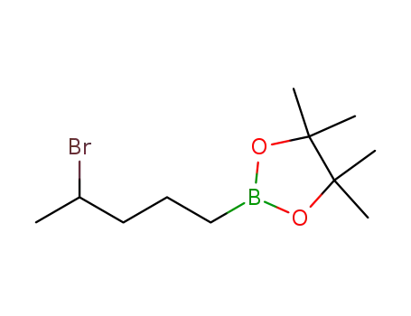 2-(4-bromopentyl)-4,4,5,5-tetramethyl-1,3,2-dioxaborolane