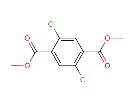 Molecular Structure of 3293-89-8 (dimethyl 2,5-dichloroterephthalate)