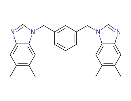 1,3-bis((5,6-dimethyl-1H-benzo[d]imidazol-1-yl)methyl)benzene