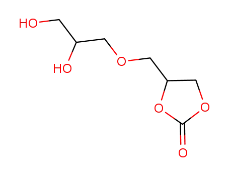 4-[(2,3-di-hydroxy-propoxy)methyl]-1,3-dioxolan-2-one