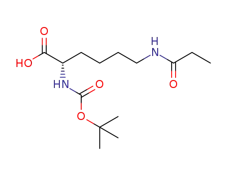 N2-(tert-butoxycarbonyl)-N6-propionyl-L-lysine