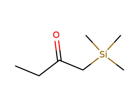 (TRIMETHYLSILYLMETHYL) ETHYL KETONECAS