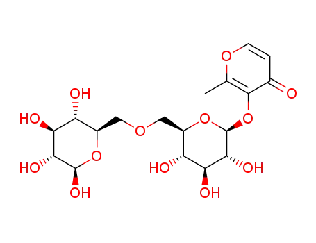 2-methyl-4-oxo-4H-pyran-3-yl 6-O-β-D-glucopyranosyl-β-D-glucopyranoside