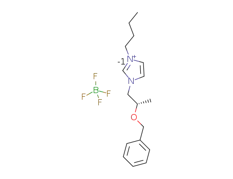 (S)-1-(2-benzyloxypropyl)-3-butylimidazolium tetrafluoroborate