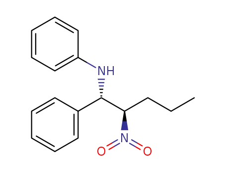 N-((1S,2R)-2-nitro-1-phenylpentyl)aniline