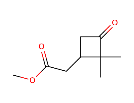 methyl (2,2-dimethyl-3-oxocyclobutyl)acetate