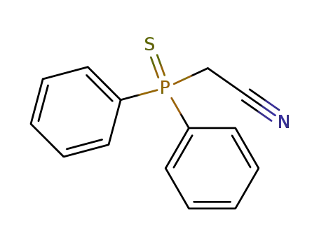 (diphenylthiophosphinoyl)acetonitrile