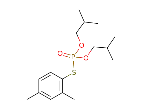 S-(2,4-dimethylphenyl) O,O-diisobutyl thiophosphate