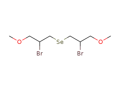 bis(2-bromo-3-methoxypropyl)selenide