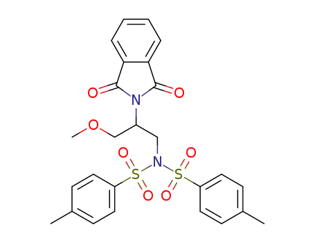 N-(2-(1,3-dioxoisoindolin-2-yl)-3-methoxypropyl)-4-methyl-N-tosylbenzene