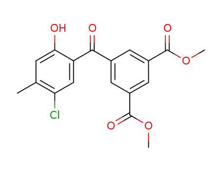 dimethyl 5-(5-chloro-2-hydroxy-4-methylbenzoyl)isophthalate