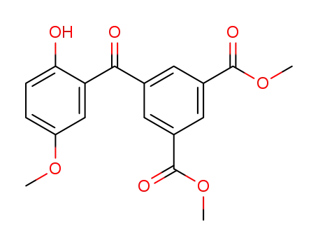 dimethyl 5-(2-hydroxy-5-methoxybenzoyl)isophthalate