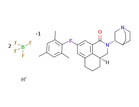 (2,4,6-trimethylphenyl)(palonosetron)iodonium ditetrafluoroborate