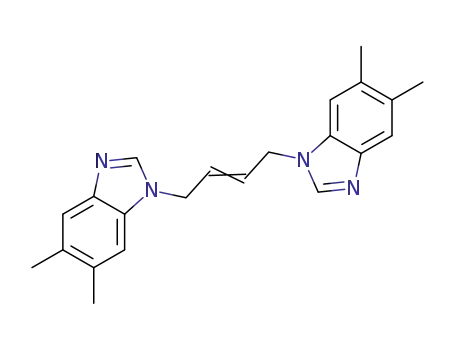 1,4-bis(5,6-dimethylbenzimidazol-1-yl)-2-butylene