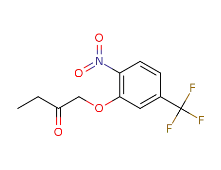 1-[2-nitro-5-(trifluoromethyl)phenoxy]butan-2-one