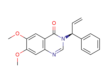 6,7-dimethoxy-3-((S)-1-phenylallyl)quinazolin-4(3H)-one