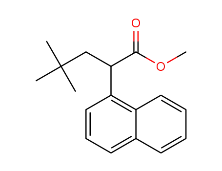 methyl 4,4-dimethyl-2-(naphthalen-1-yl)pentanoate