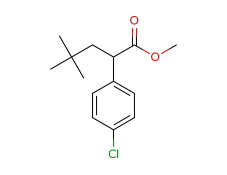 methyl 2-(4-chlorophenyl)-4,4-dimethylpentanoate