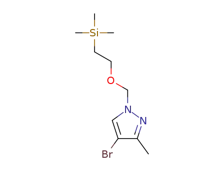 2-[(4-bromo-3-methylpyrazol-1-yl)methoxy]ethyltrimethylsilane
