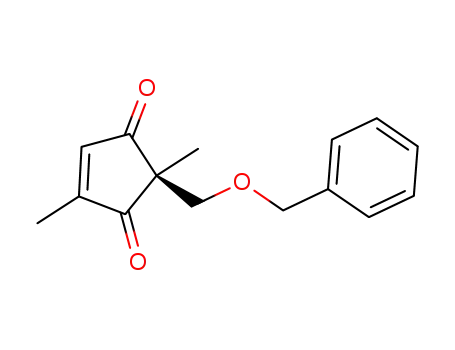 (R)-2-((benzyloxy)methyl)-2,4-dimethylcyclopent-4-ene-1,3-dione