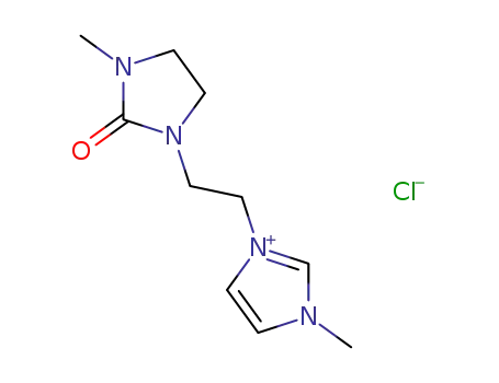 1-methyl-3-(2-(3-methyl-2-oxoimidazolidin-1-yl)ethyl)-1H-imidazol-3-ium chloride