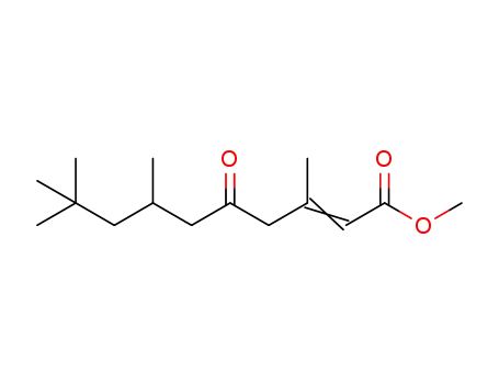3,7,9,9-tetramethyl-2-decen-5-onic acid methyl ester