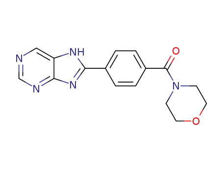 morpholin-4-yl[4-(9h-purin-8-yl)phenyl]methanone